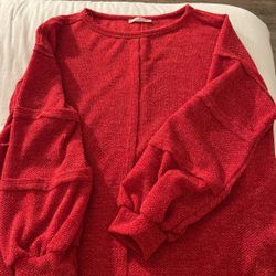 Red Sweatshirt 