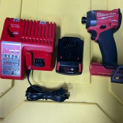 Milwaukee Tools Impact Screwdriver And Battery And Charger And $250