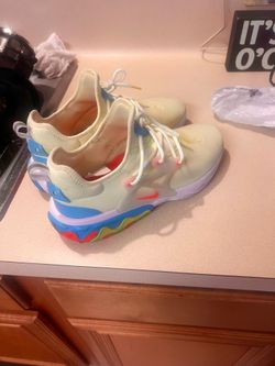Presto React Barely Bolt Nike Sneakers size 11$70 OBO