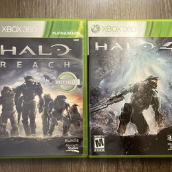 Halo 4     Halo Reach     Xbox 360