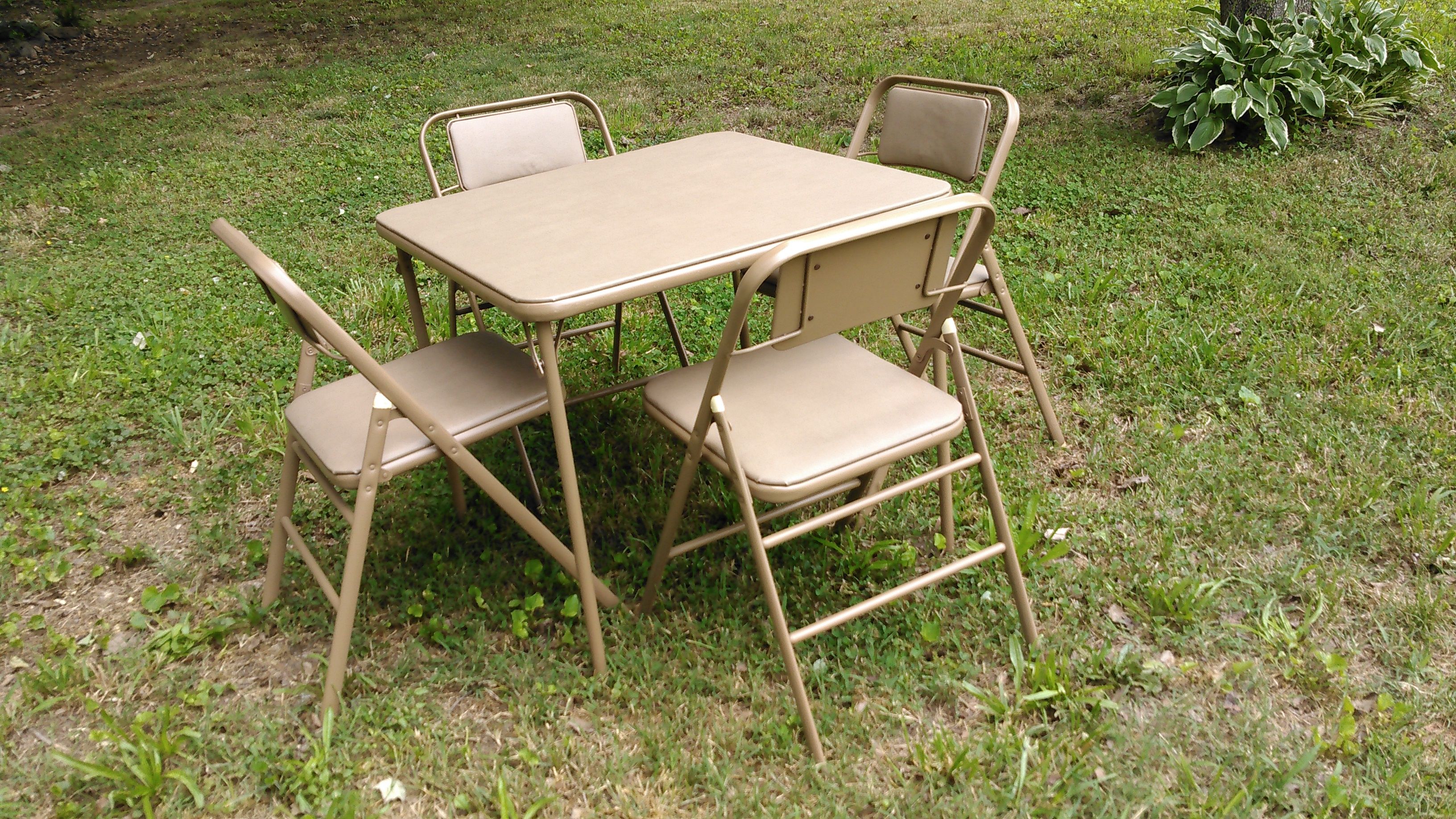 SAMSONITE Card Table & Chairs