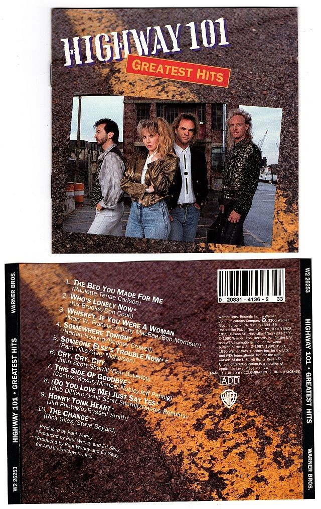 Highway 101 Greatest Hits Cd 