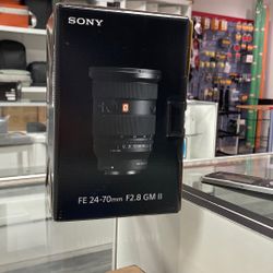 Sony 24-70mm F2.8 GM II Lens