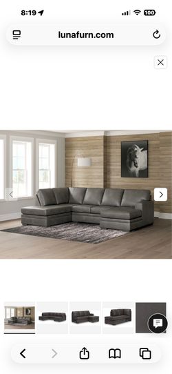 L-SHAPED COUCH