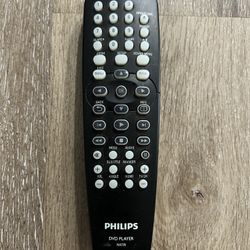 Philips NA729 DVD Player Remote Control For DVP-3570 Black OEM  