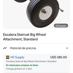 Staircat Big Wheel Attachment Dtanfard