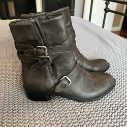 Gray Boots