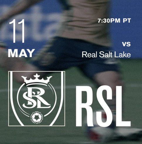 (×2) LA Galaxy Vs Real Salt Lake