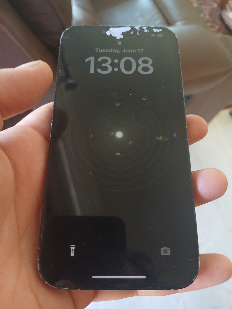 BLACK IPHONE - FORGOTTEN PASSCODE