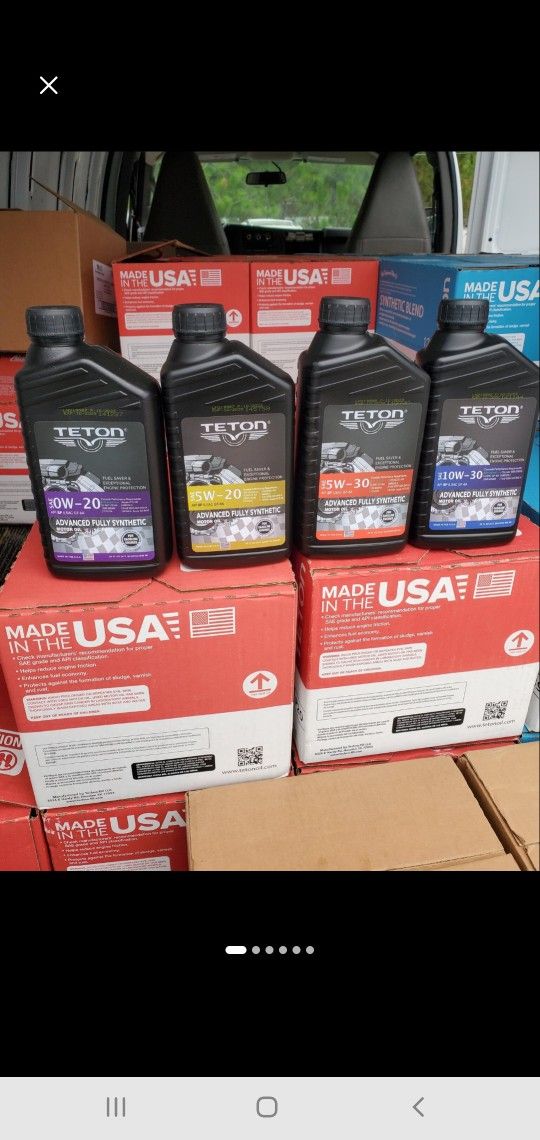 Special Price Synthetic Motor Oil Case 12QT High Quality