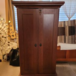 Etc Mult-Functional Double Media Cabinet. Very Sturdy and In GREAT SHAPE!!!