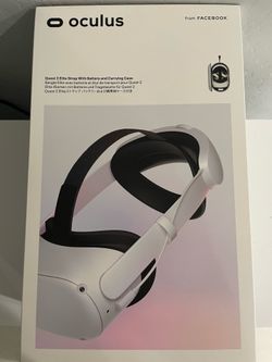 Oculus Quest 2 Elite Strap w/ Battery & Carrying Case (contact info removed)0-01