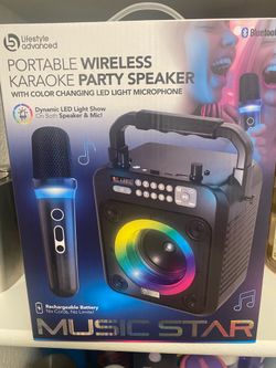 wireless karaoke party speaker