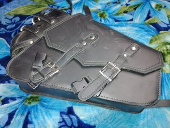 Leather Saddle Bag