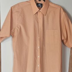 MENS 16'  1/2  STAFFORD BUTTON UP SHIRT 