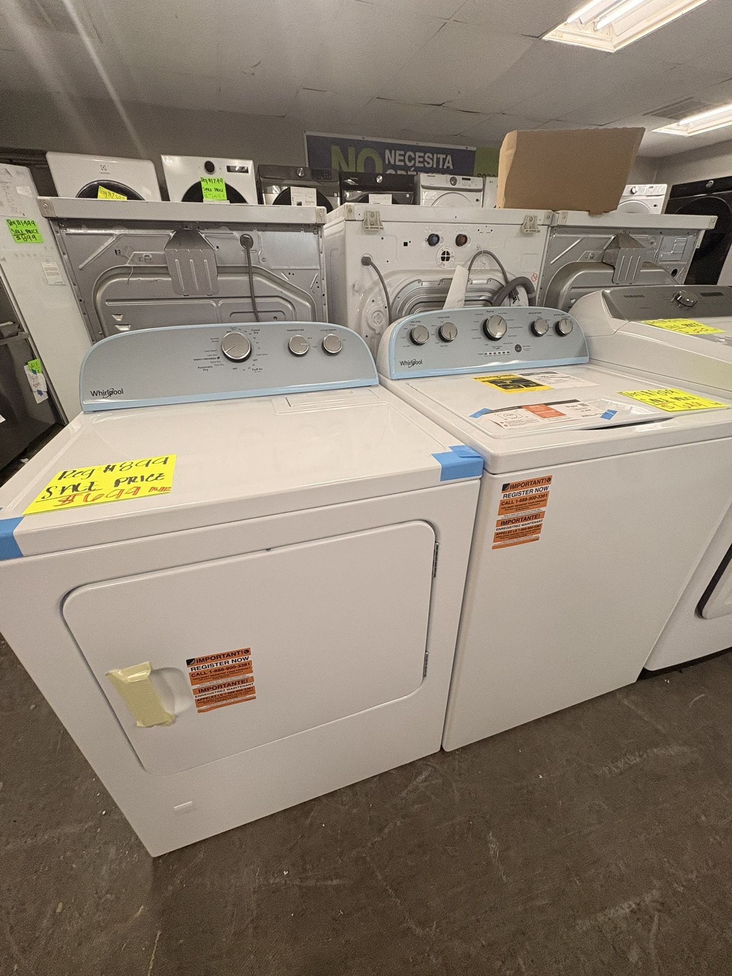 Whirlpool Washer And Dryer 2pc Set