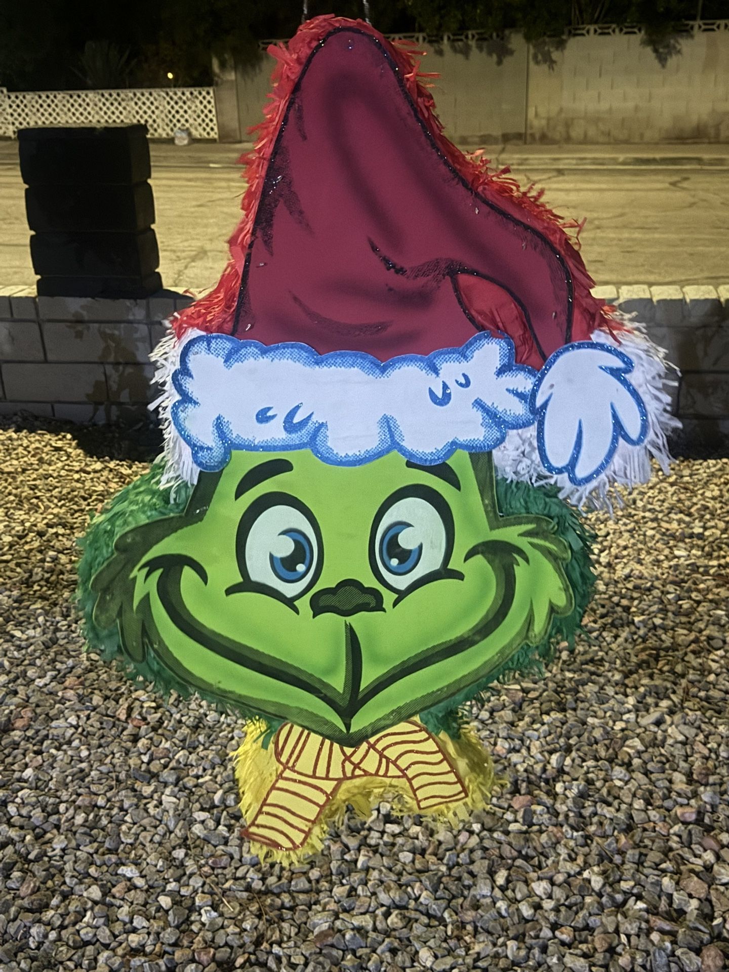 Grinch Piñata Disponible Para Entrega Inmediata