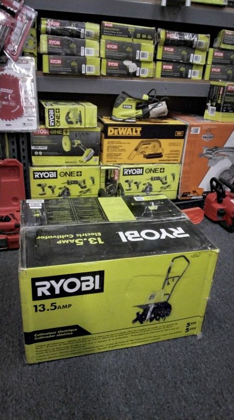 RYOBI 13.5 AMP ELECTRIC CULTIVATOR 