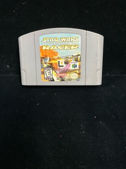 Star Wars Episode 1 Race Nintendo 64 Untested