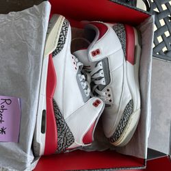 Air Jordan 3 Fire Red 