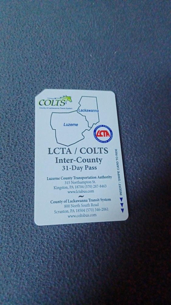 Colts Bus Pass