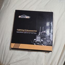 Luz LED de filtro de aire de 7.8 pulgadas, ultrafina, estilo hexagonal, doble función, interior, 54 diodos, lámpara decorativa de aire para Peterbilt 