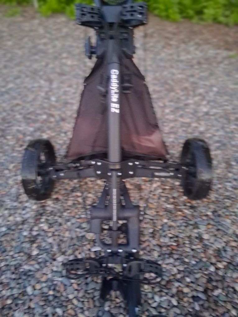 CaddyTek Golf CaddyLite EZ Fold V8 3-Wheel Push Cart