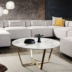 Modern Modular Grey Sectional Sofa Couch $50 Down With Financing (ask For Prices )