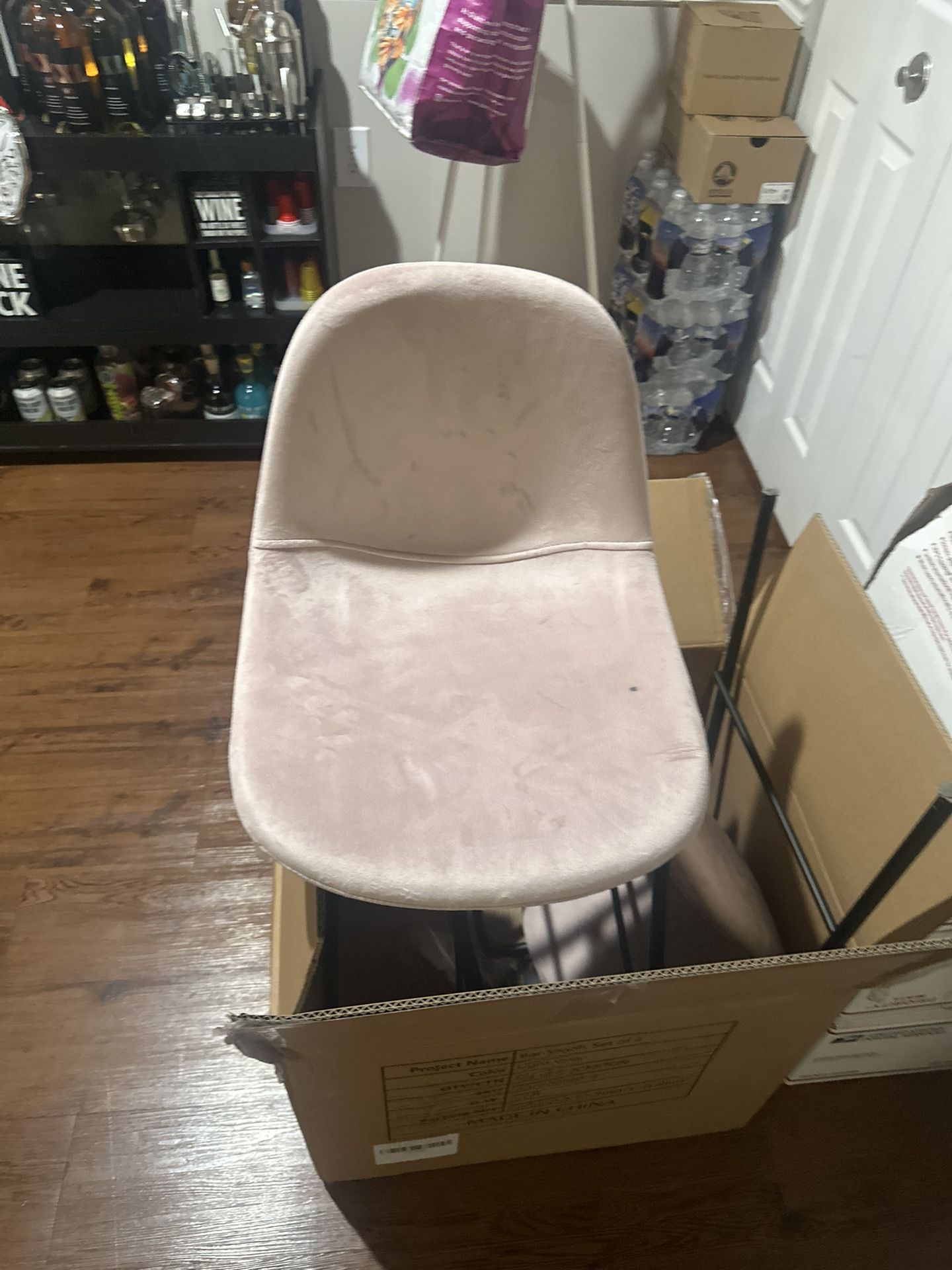 Pink Bar Stools