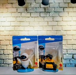 Wall-E & Eve 2" Figure Micro Collection Mattel Disney Pixar 2020 Set of (2)