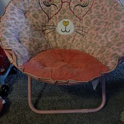 Pink Kids Chair 