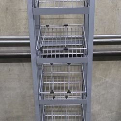 metal retail display rack