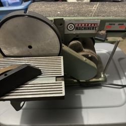 Central Machinery 4 in. x 36 in. Belt and 6 in. Disc Sander