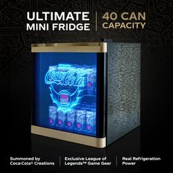 Coca Cola League of Legends Mini Fridge