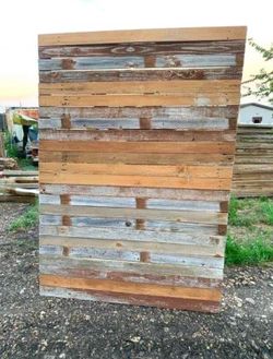 Handmade Aged Cedar Panels in Great Condition (Pick Up Del Valle Austin )