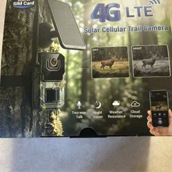 4G LTE Solar Cellular Trail Camera