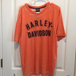 Harley Davidson Shirt Distressed. Men’s Large