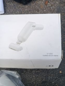 Lt 101 c cordless vacuum cleaner