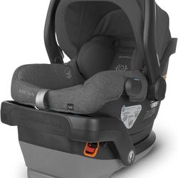 UPPAbaby Mesa V2 Infant Car Seat/Easy Installation/Innovative SmartSecure Technology/Base + Robust Infant Insert Included/Direct Stroller Attachment/G