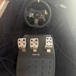 Logitech G29 Steering wheel and Foot Peddles