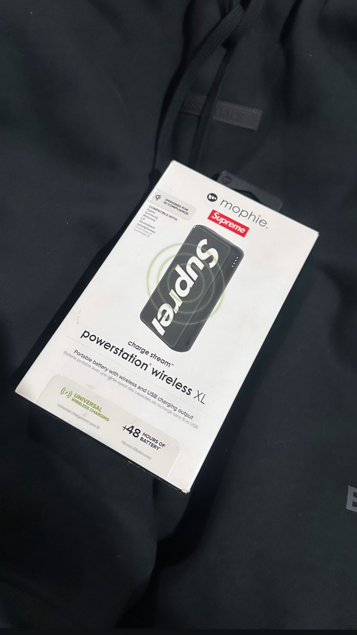 Supreme Mophie Power station Wireless XL Black Brick