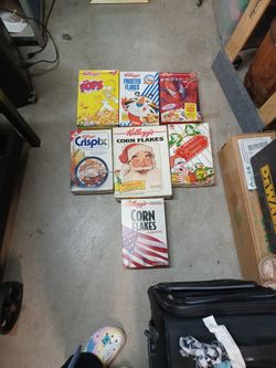 Vintage Cereal Boxes