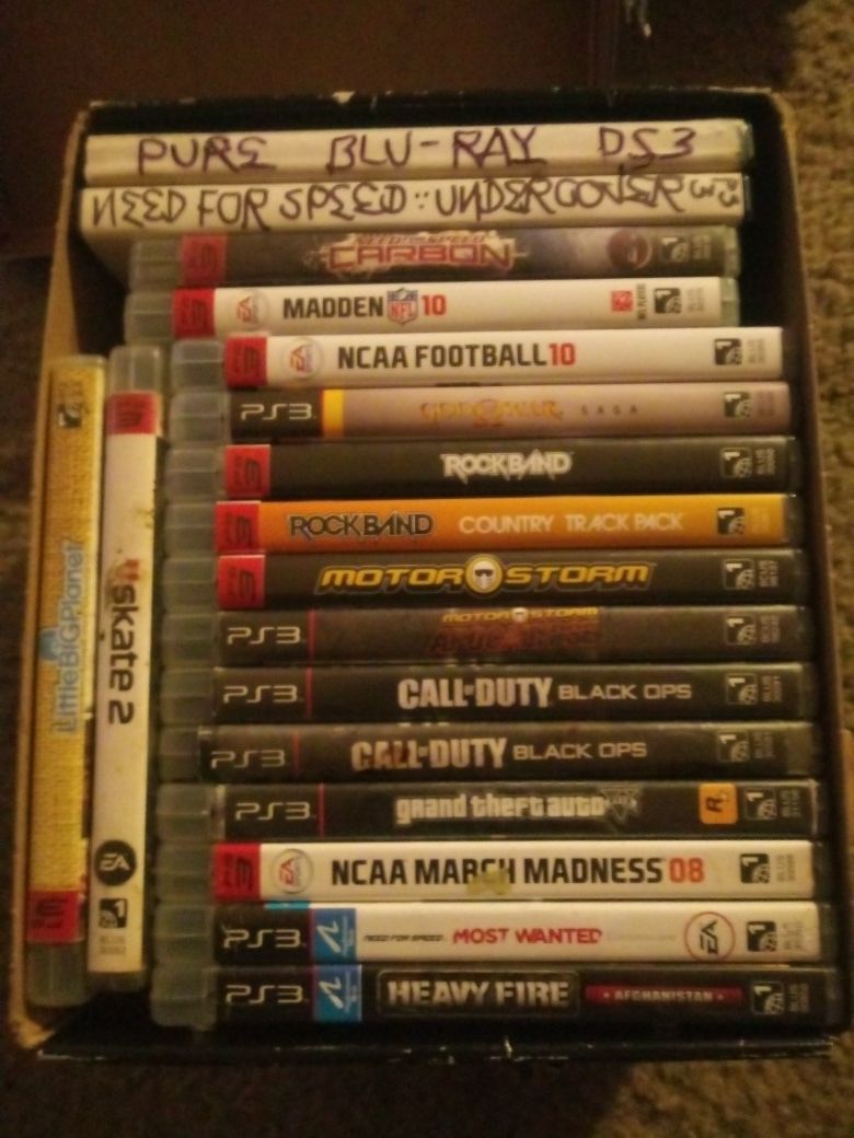 PS 3 games