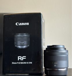 canon rf 35mm f/1.8 macro is stm with polarizing filter