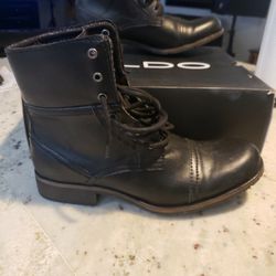 Aldo Enzio Leather Boots 