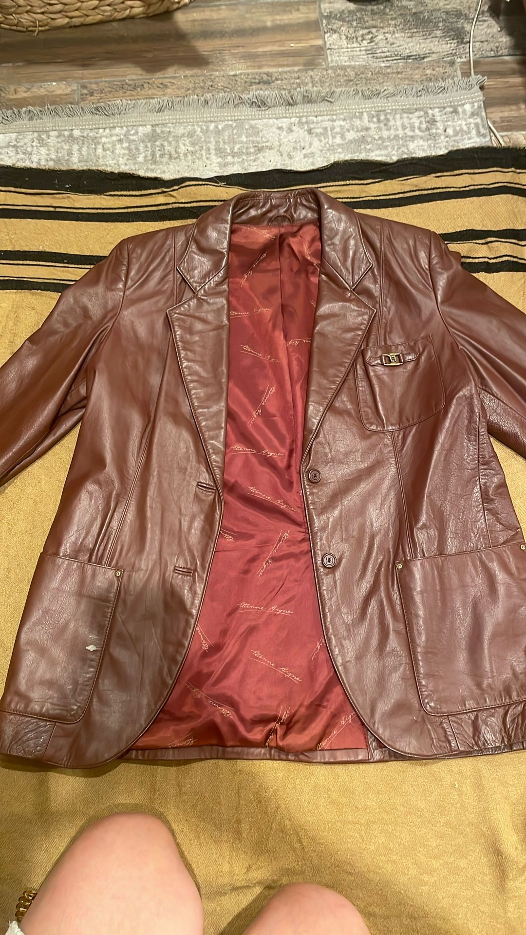 Women’s Vintage Leather Jacket 