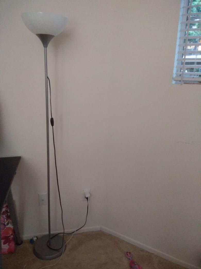 Floor Uplight Lamp with Bulb - $10