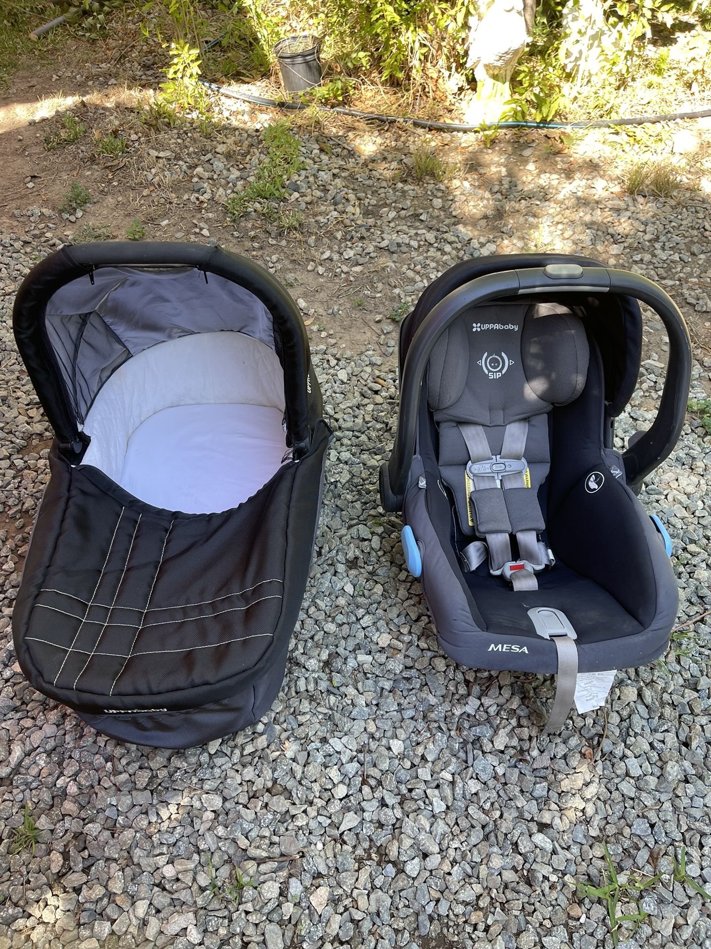 Uppababy Bassinet And Car seat Set Of 2