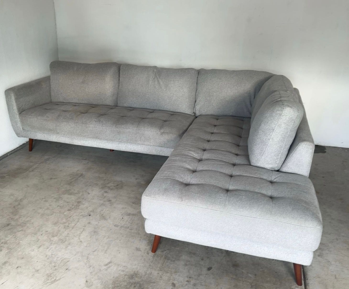 Living Spaces Sectional Couch