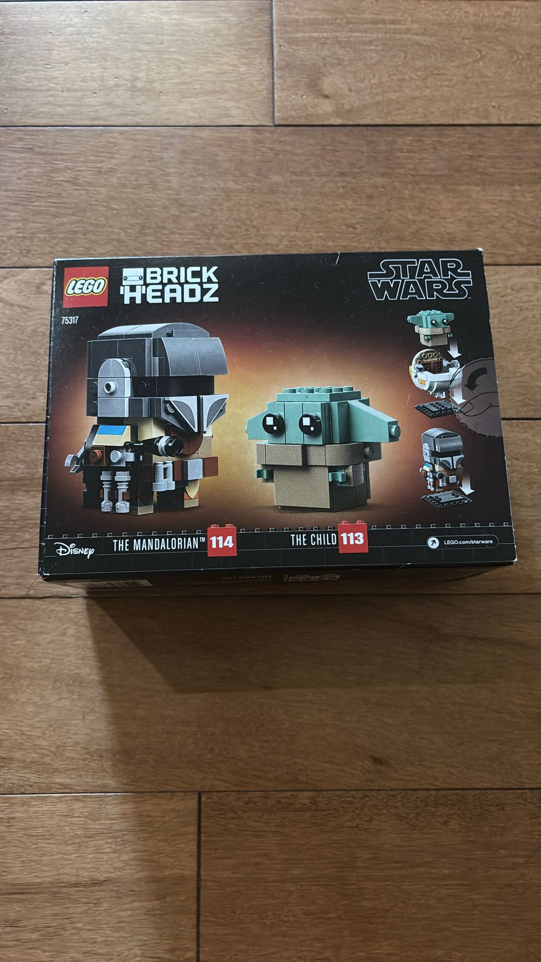 Star Wars Brick Heads . Mandalorian The Child